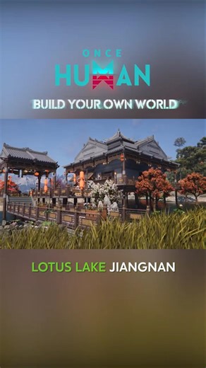 🏠 Small but fully functional waterfall base tutorial in Once Human! #oncehuman #basebuilding