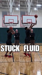 91K views · 1.3K reactions | We lose control when the ball gets “stuck” or stops relative to the ground. Moving the ball with consistent tempo (and good sequence) makes control 10x easier. You should be able to put the ball exactly where you want it to go. I make shooting simple, follow me  #basketball | seemikedunn | Facebook