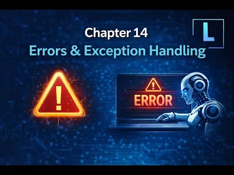 Chapter 14: Errors & Exception Handling in Python | Learnify
