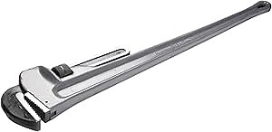 Performance Tool W2148 Aluminum Heavy-Duty Adjustable Straight Pipe Wrench, 48-inch