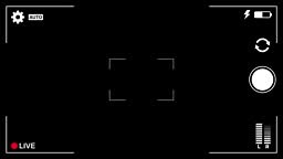 Digital camera and mobile phone recording screen overlay in 4K.