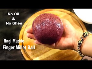 ragi mudde recipe | ragi ball recipe | finger millet ball | ragi sangati without oil & ghee