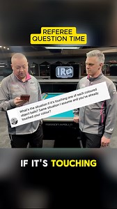 Welcome to our new series 'Referee Question Time' EPISODE 1 - Touching Ball, Open Table #pool #viralvideo #challenge #billiards #skills #fyp #viral | International Referees Organisation