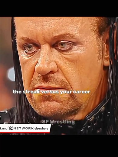 Streak vs Career 💔😱 The Undertaker & Shawn Michaels Mary' on a cross Edit #shorts