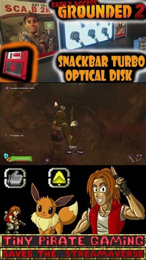 How to Find Snack Bar Turbo Optical Disk Grounded 2 Early Access #grounded2 #grounded2tutorial