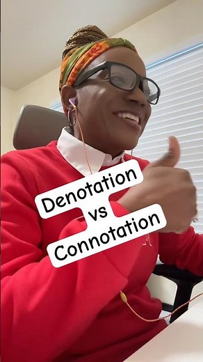 Denotation vs Connotation #mrsmathis #readingcomprehensionstrategies #teacher #reading