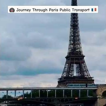 🚇 Journey Through Paris Public Transport 🇫🇷