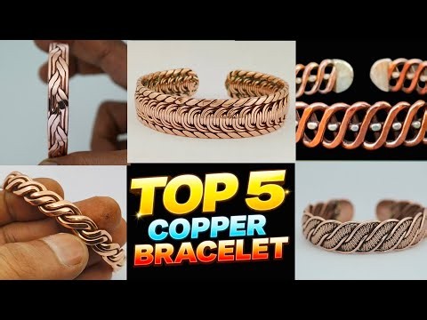 5 Amazing Copper Wire Bracelets Making Tutorial | Satisfying Jewelry Making Compilation