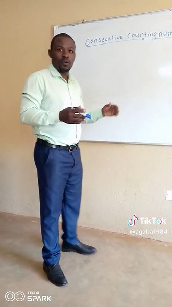 Consecutive counting numbers for primary six mathematics ✍️✍️