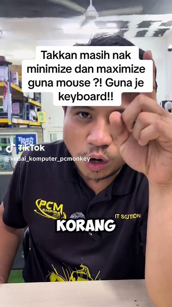 Minimize & Maximize Windows Cepat Pakai Keyboard!