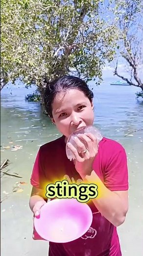 He Poured Lava Into Water… What Happened Next Was Insane #jellyfish #danger #shorts
