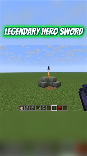 legendary burning Hero showroom #tips #minecraft #minecraftgaming #explorepage #minecraftshorts