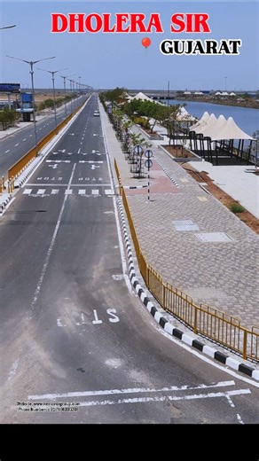 Infra Verse India on Instagram: "भारत का दुबई बनेगा धोलेरा शहर! Dholera Smart City 📍 Gujarat #modi #short #gujarat #viralvideos #giftcity"