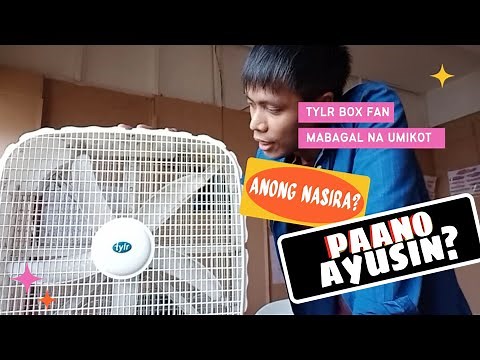 Box Fan Spinning Slow | How To Repair?