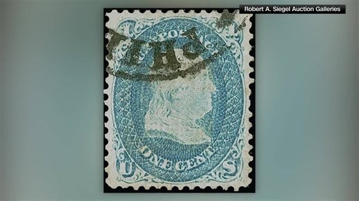The rarest US stamp is going up for auction. It’s expected to sell for millions - WSVN 7News | Miami News, Weather, Sports | Fort Lauderdale