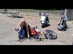 How to Safely Lift a Fallen Motorcycle