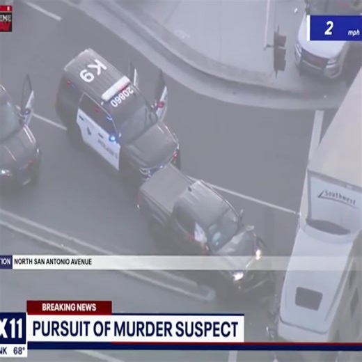 Police Chase Involving Possible Murder Suspect Ends In Crash In Pomona Area | Alice King