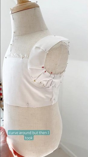 Pattern making for a girls’ Austrian dirndl