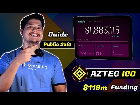 AZTEC ICO & Public Sale Crypto - AZTEC Sale Detail Guide 2025 🪂 - Detail Calculation 📊