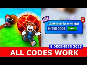 *ALL CODES WORK* Push and Slide! ROBLOX | DECEMBER 8, 2025