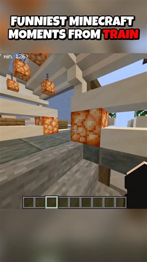 FUNNIEST MINECRAFT MOMENTS FROM TRAIN #hindigameplag #minecrafthindi #indiangamer #shorts