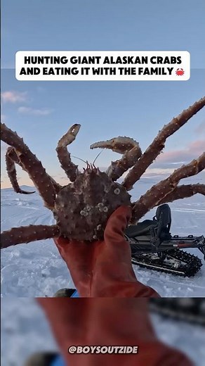 Hunting Giant Alaskan Crabs & Cooking Them With the Family 🦀🔥 | Outdoor Boys