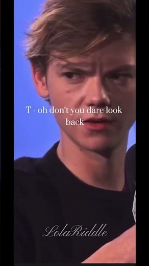 Y/n x thomas Brodie Sangster interview