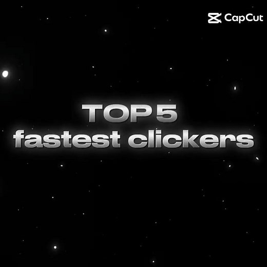the Top 5 fastest clickers of all time #virlshort #cps