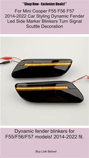 Mini Cooper LED Side Markers