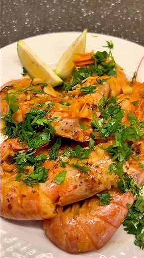 Argentinian Red Shrimp in White Wine & Lemon