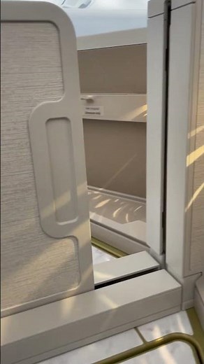The privacy of an Etihad A350 business class suite
