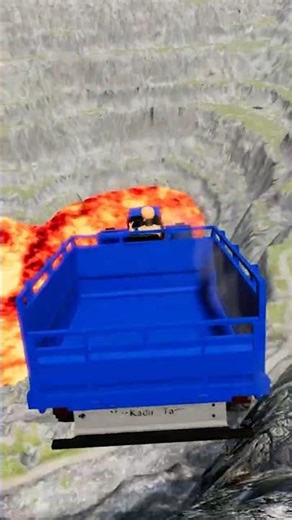 Patpat Truck vs Giant Lava Pit – BeamNG.drive #beamng #shorts #beamngdrive #automobile #usa #brasil