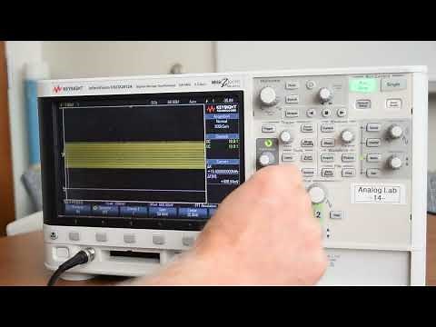Using FFT on oscilloscope