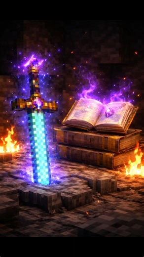 Minecraft's Hidden Enchant Book Feature!