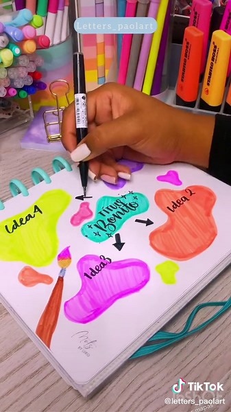 Mapa mental bonito#ideas#mapamental #morradelosplumones #aprendeentiktok #ideas #viral #tuto #apuntesbonitos