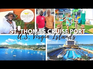 St. Thomas U.S. Virgin Islands 2023 Cruise Port Shopping Carnival Celebration Travel Vlog