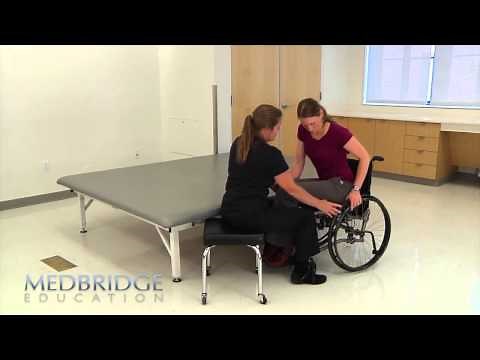 Teaching Independent Transfers for Spinal Cord Injury Video: Jennifer Hastings | MedBridge