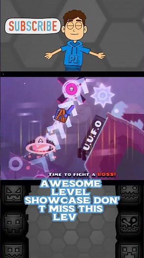 INSANE Boss Battle in Geometry Dash – Part 2 💀 #geometrydash #challenge #gaming