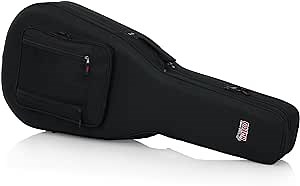 Gator Cases Lightweight Polyfoam Guitar Case For Classical Style Acoustic Guitars, (GL-CLASSIC)