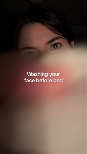 Washing Your Face Before Bed ASMR Experience