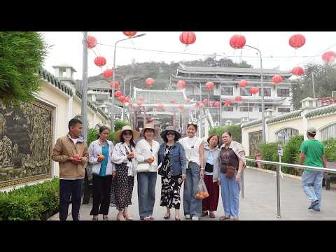On the 10th, I went to Chau Doc with Sister Loan and Aunt Muoi to worship the Goddess and pray fo...