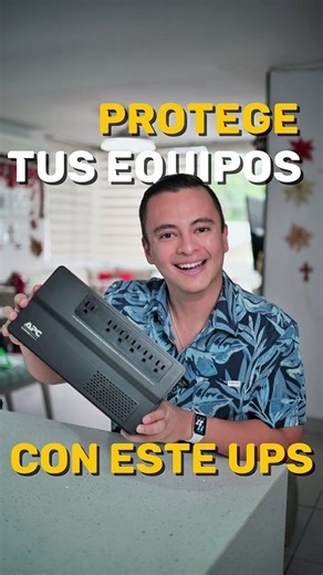Stevens Joseph Bermúdez on Instagram: "¿Se fue la luz y tu internet sigue activo? 👀⚡️ No es magia, es un UPS. El APC Easy-UPS BV800 de APC protege tus equipos y los mantiene encendidos ante apagones y picos de voltaje 🔋 ✔️ 800 VA / 450 W ✔️ 4 tomas con respaldo ✔️ Regulación automática de voltaje ✔️ Ideal para PC, monitor y router Más que respaldo: tranquilidad para tu trabajo y tu Wi-Fi 😌📶 ¿Ya tienes UPS en casa o sigues jugando a la ruleta eléctrica? 😏⚡️ @schneiderelectric_mx Puntos de ve
