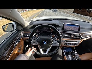 2020 BMW 750i xDrive - POV Test Drive
