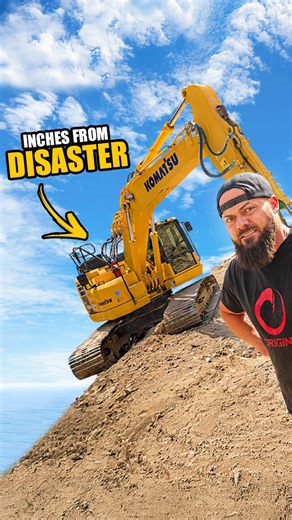 Dave Sparks on Instagram: "This recovery was definitely on the more sketchy side  New video is live on YouTube now @hitachiconstructionamericas"