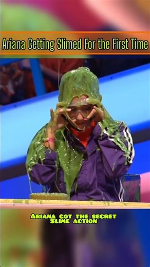 Ariana Getting Slimed on "Figure It Out" (2012) | #arianagrande #figureitout