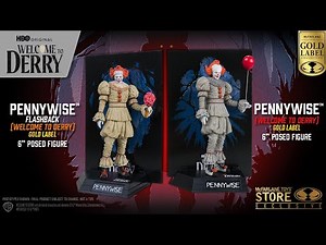 NEW Movie Maniacs™ Welcome to Derry™ Pennywise™ (2) 6" Posed Figure Bundle | Action Figure Showcase
