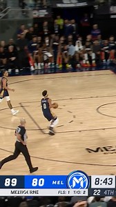 Jeremiah Fears gets the easy slam in transition off the steal! 🚫 4th Q action of MEL/NOP on NBA TV 📺 https://nba.smart.link/Melbourne1_FB | NBA