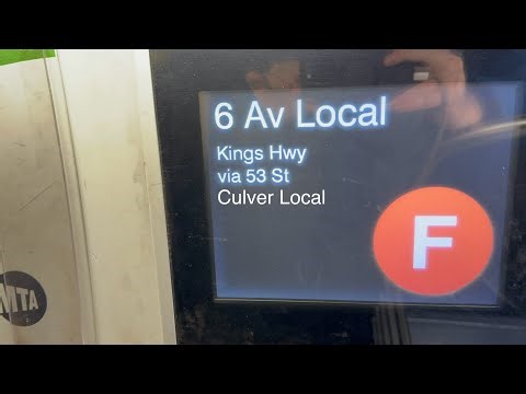 IND 6 Av Local: R160B Siemens (F) Local Train [Jamaica-179 St to Kings Hwy]