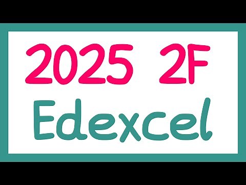 GCSE MATHS 2025 EDEXCEL 2F PRACTICE PAPER