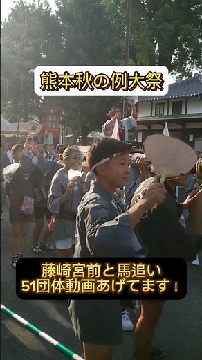 【熊本祭り】ぼした祭り2023(藤崎宮例大祭)